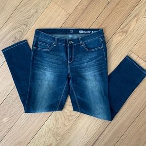 NY&C skinny ankle jeans, size 4